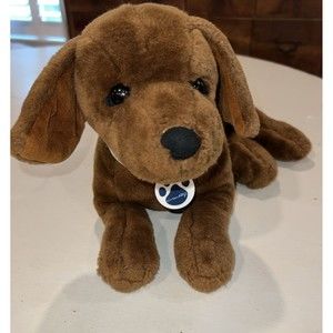 2006 NINTENDO Nintendogs Lab Animatronic dog 17" plush Animated Puppy VIDEO Paws